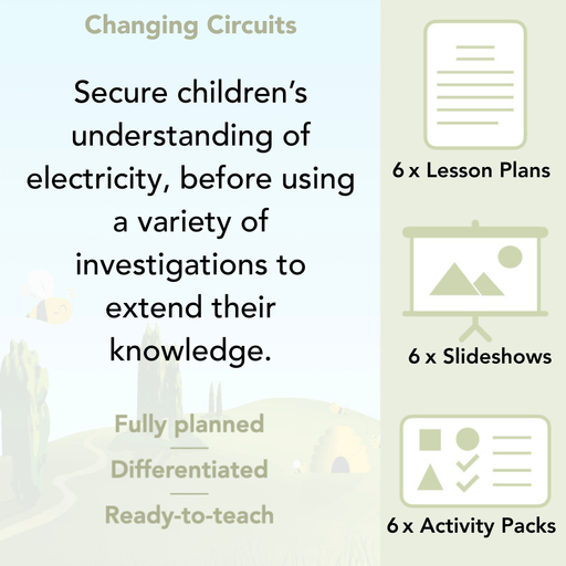 PlanBee Changing Circuits - Electricity Year 6 Lesson Planning
