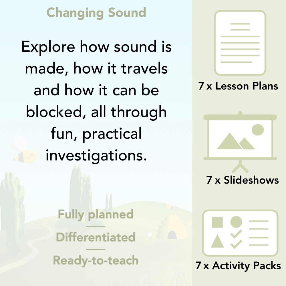 PlanBee Changing Sounds KS2 Year 4 Science Planning | PlanBee