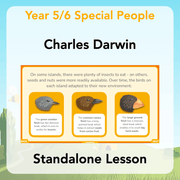 PlanBee Charles Darwin KS2 Lesson Pack