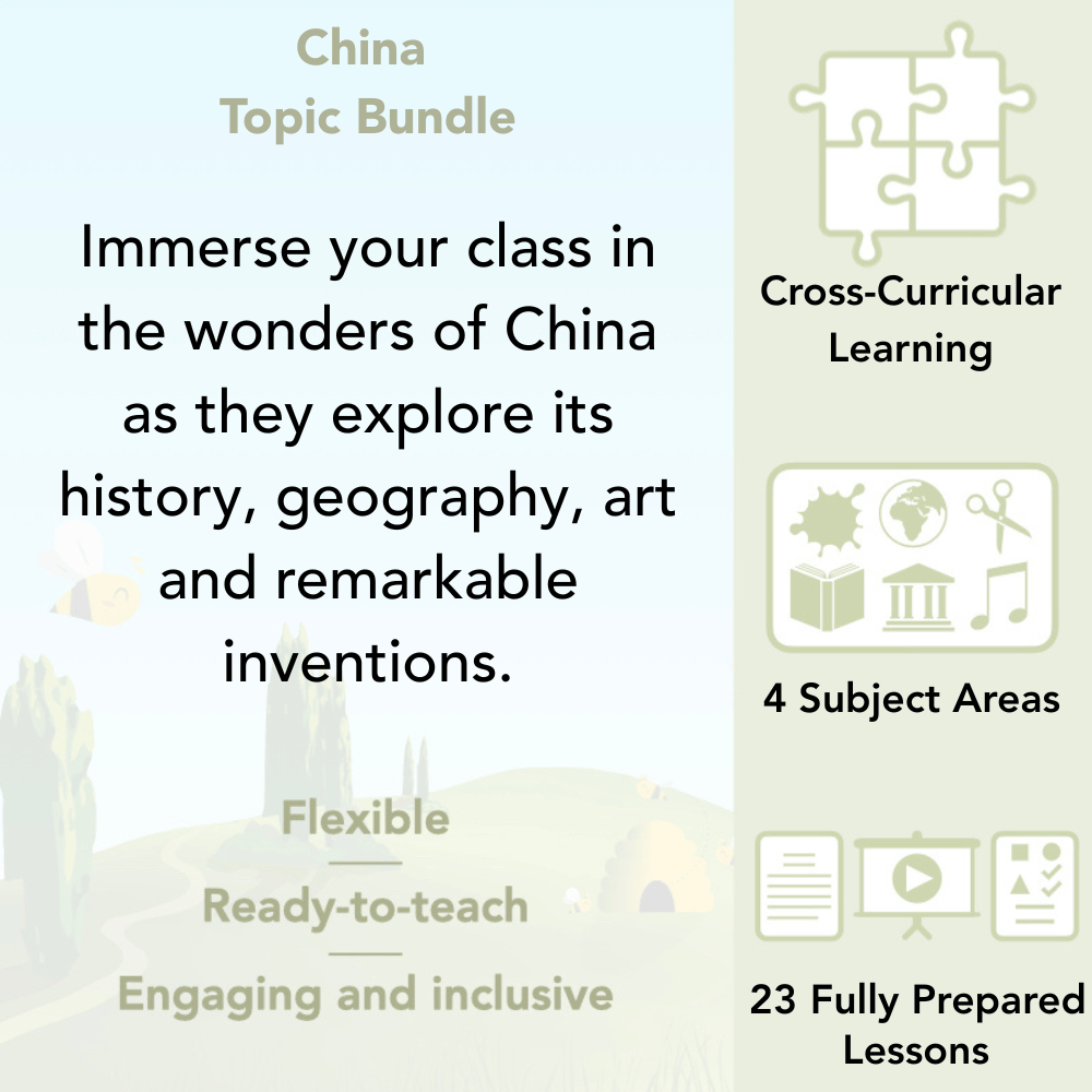 PlanBee China Topic KS2 Year 5 & Year 6 Lesson Pack by PlanBee