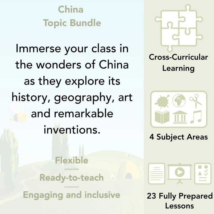 PlanBee China Topic KS2 Year 5 & Year 6 Lesson Pack by PlanBee