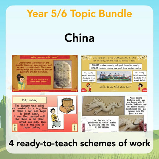 PlanBee China Topic KS2 Year 5 & Year 6 Lesson Pack by PlanBee