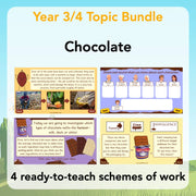 PlanBee KS2 Chocolate Topic Bundle