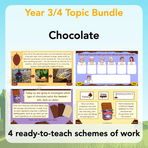 PlanBee KS2 Chocolate Topic Bundle