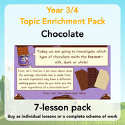 PlanBee Chocolate Topic KS2 Enrichment Lesson Pack