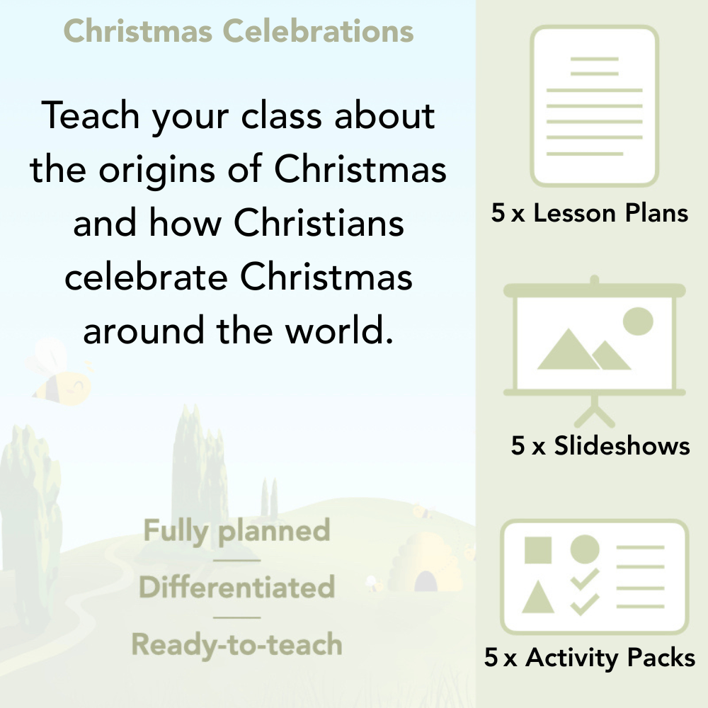 PlanBee Christmas Around the World KS1 RE Lessons