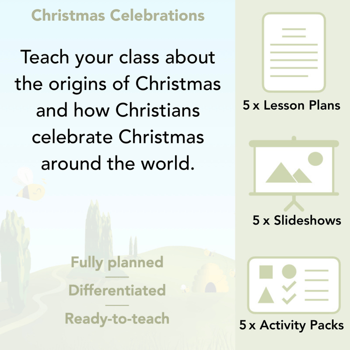 PlanBee Christmas Around the World KS1 RE Lessons