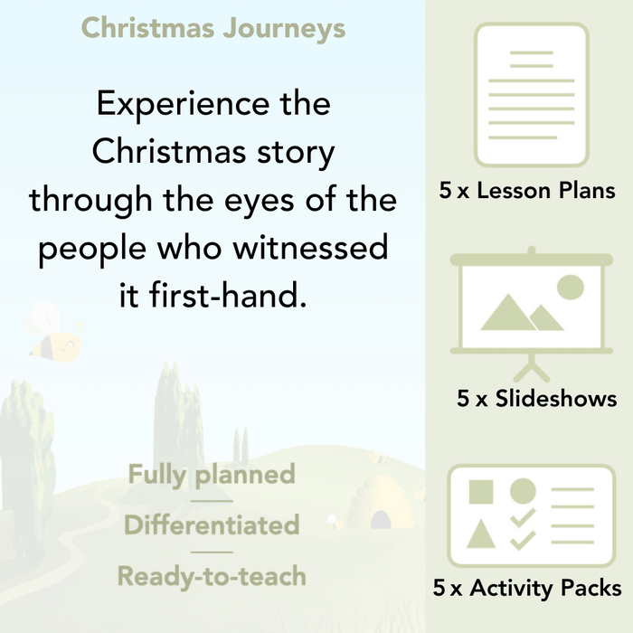 PlanBee Christmas Story KS2 RE Lessons for Year 4 by PlanBee