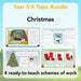 PlanBee Christmas Topic Year 3/4 Lesson Packs by PlanBee