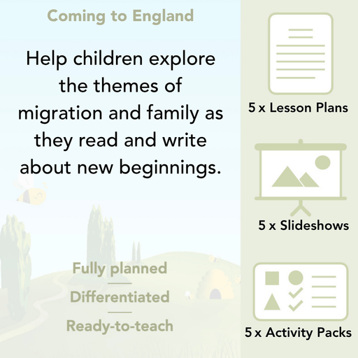 PlanBee Coming to England  KS1 | Year 1 English | PlanBee
