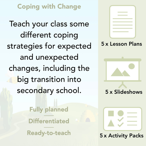 PlanBee Coping with Change - Year 6 Transition PSHE Activities