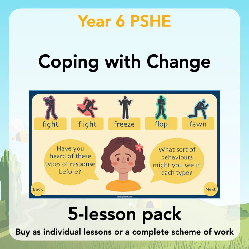 PlanBee Coping with Change - Year 6 Transition PSHE Activities