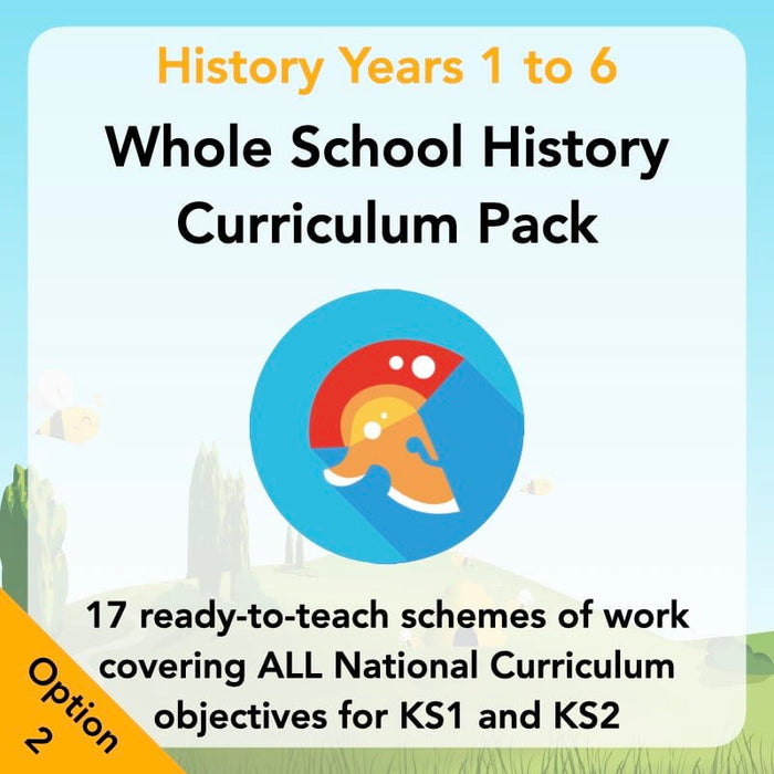 PlanBee Primary History Curriculum Pack (Option 2) | Long Term Planning