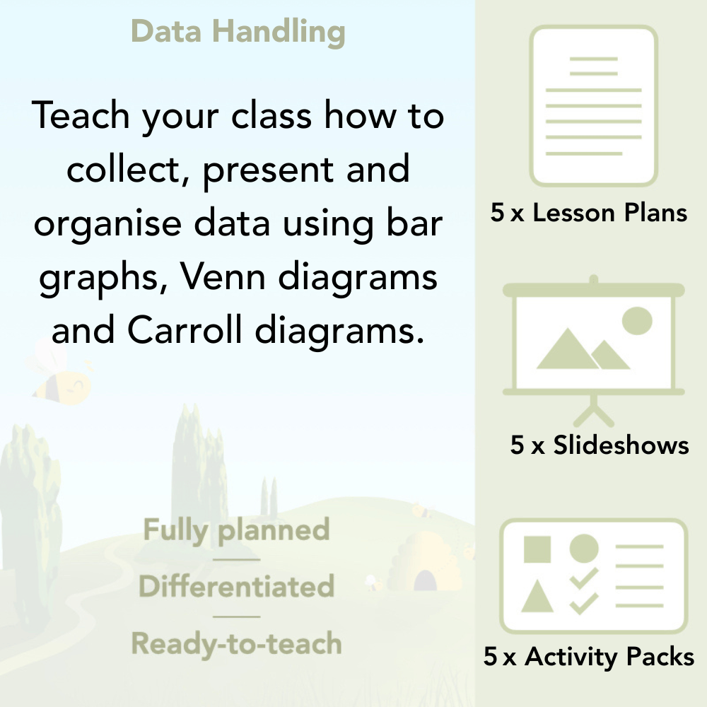 PlanBee Data Handling Year 4 Maths Lessons by PlanBee