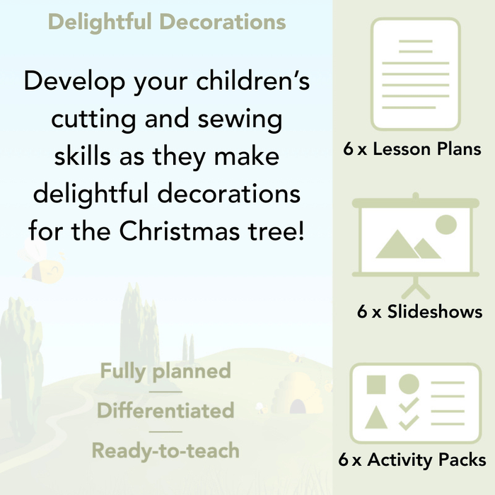 PlanBee Delightful Decorations KS1 DT Lessons by PlanBee