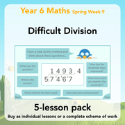 PlanBee Division Year 6 Maths Lessons and Worksheets by PlanBee