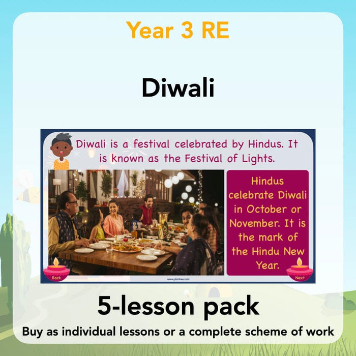 PlanBee Diwali KS2 lessons, activities and resources by PlanBee