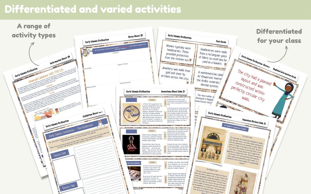 PlanBee Early Islamic Civilisation KS2 | History Lessons | PlanBee
