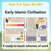 PlanBee Early Islamic Civilisation KS2 Cross-Curricular Topic 
