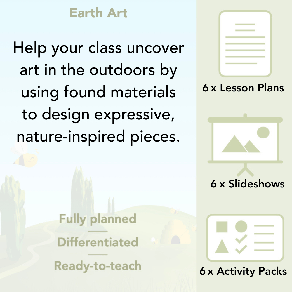 PlanBee Earth Art KS1 Nature Art for Kids by PlanBee