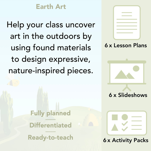 PlanBee Earth Art KS1 Nature Art for Kids by PlanBee