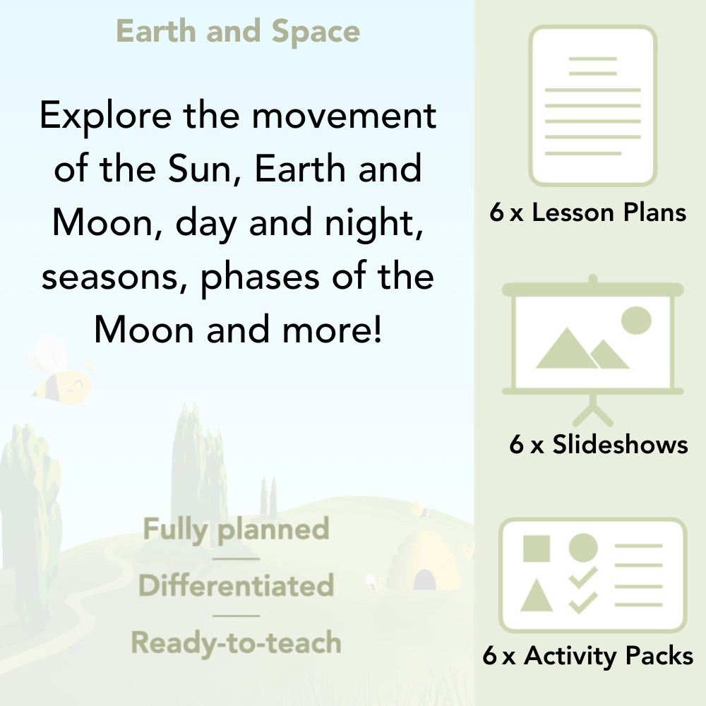PlanBee Earth and Space Year 5 Science Planning by PlanBee