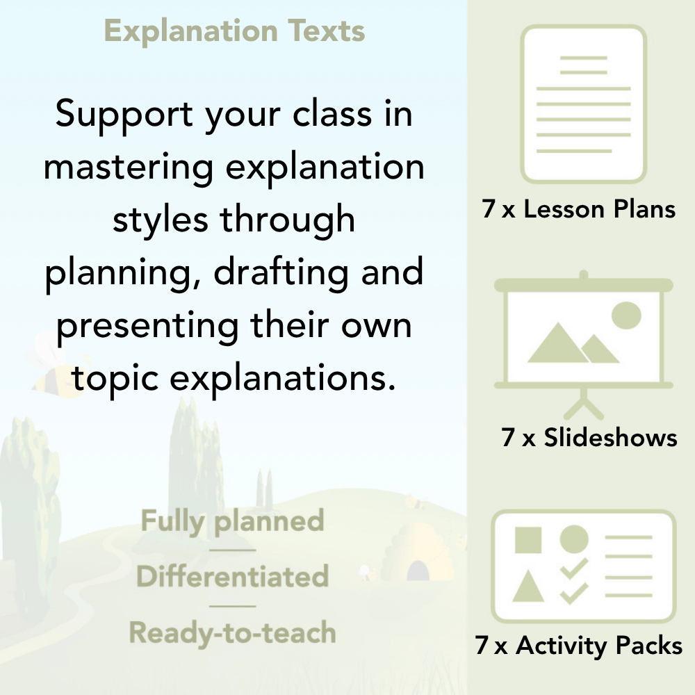 PlanBee Explanation Texts Year 6 - PlanBee English