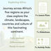 PlanBee Exploring Africa KS2 Geography lessons for Year 5 & Year 6