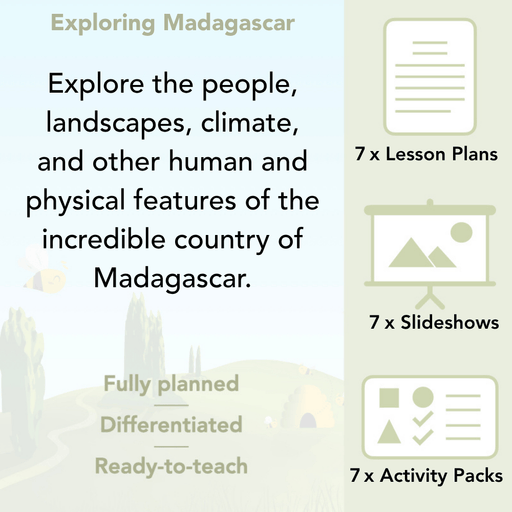 PlanBee Exploring Madagascar LKS2 Geography lessons by PlanBee