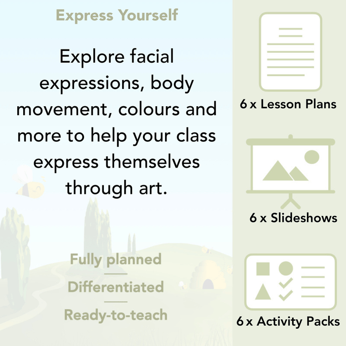 PlanBee Express Yourself Art lessons and resources for KS2 | PlanBee