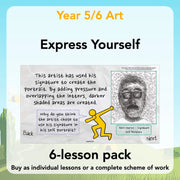 PlanBee Express Yourself Art lessons and resources for KS2 | PlanBee