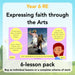 PlanBee Expressing Faith through the Arts KS2 RE lessons by PlanBee