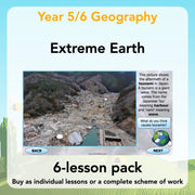 PlanBee Extreme Earth KS2 Lesson Planning Pack