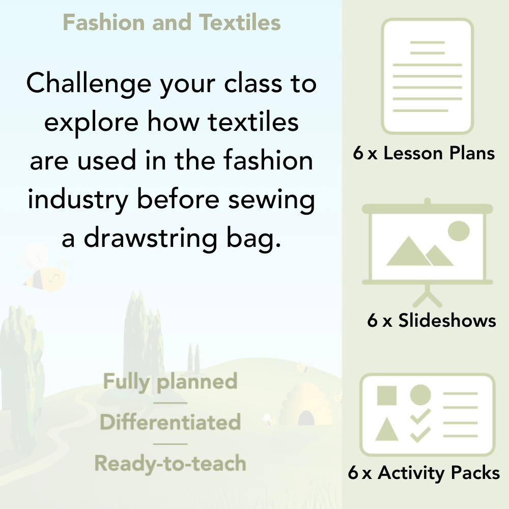 PlanBee Fashion and Textiles: Design and Technology KS2