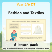 PlanBee Fashion and Textiles: Design and Technology KS2
