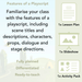 PlanBee Features of a Playscript KS2 | English Lesson Pack