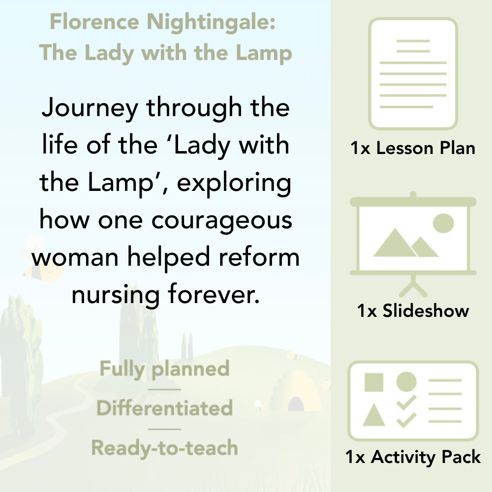 PlanBee Florence Nightingale KS2 Lesson Pack by PlanBee