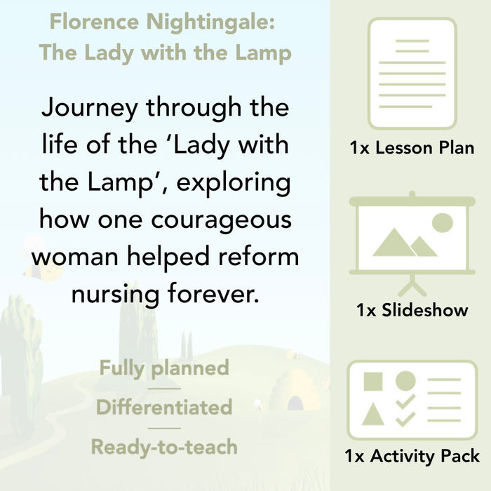 PlanBee Florence Nightingale KS2 Lesson Pack by PlanBee