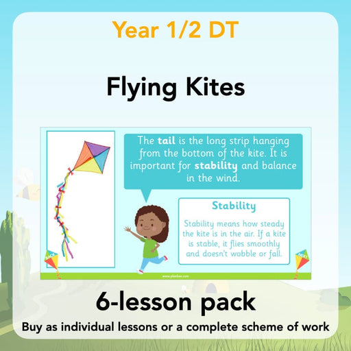 PlanBee Flying Kites KS1 DT Lesson Pack