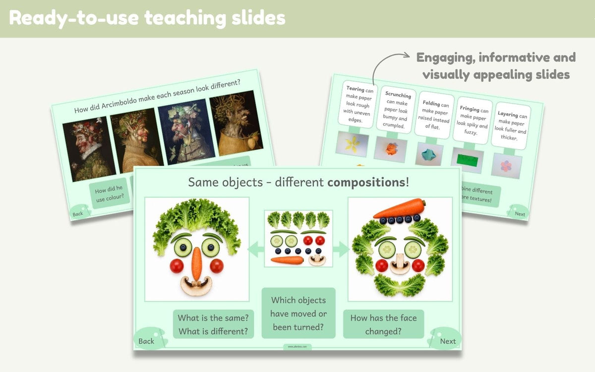 PlanBee Giuseppe Arcimboldo KS1 Art Lessons | PlanBee