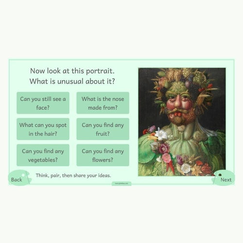 Lesson 1: Exploring Arcimboldo’s Portraits