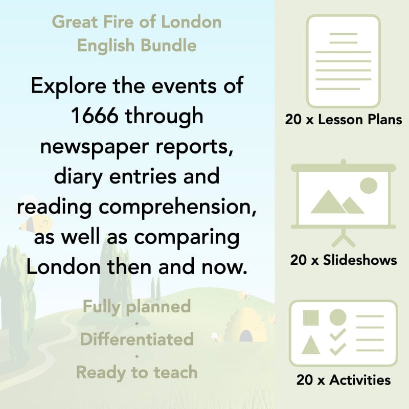 PlanBee Great Fire of London English Bundle
