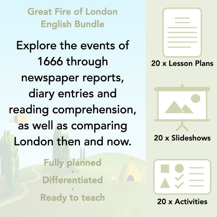 PlanBee Great Fire of London English Bundle
