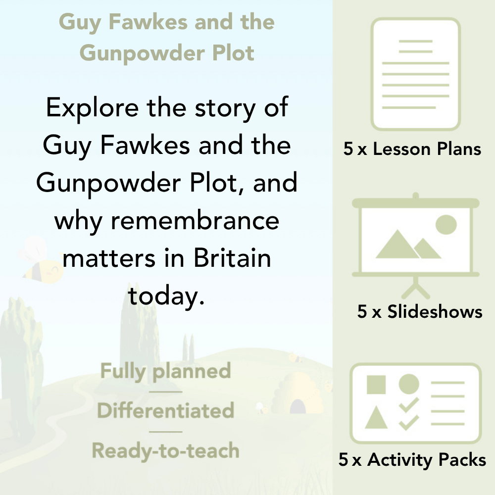 PlanBee Guy Fawkes KS1 Resources & Lesson Plans | Gunpowder Plot