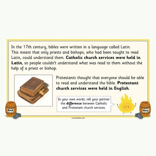 Lesson 2: Religion during the Stuart era