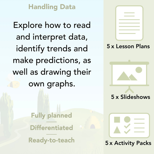 PlanBee Handling Data Year 4 Maths Lessons by PlanBee