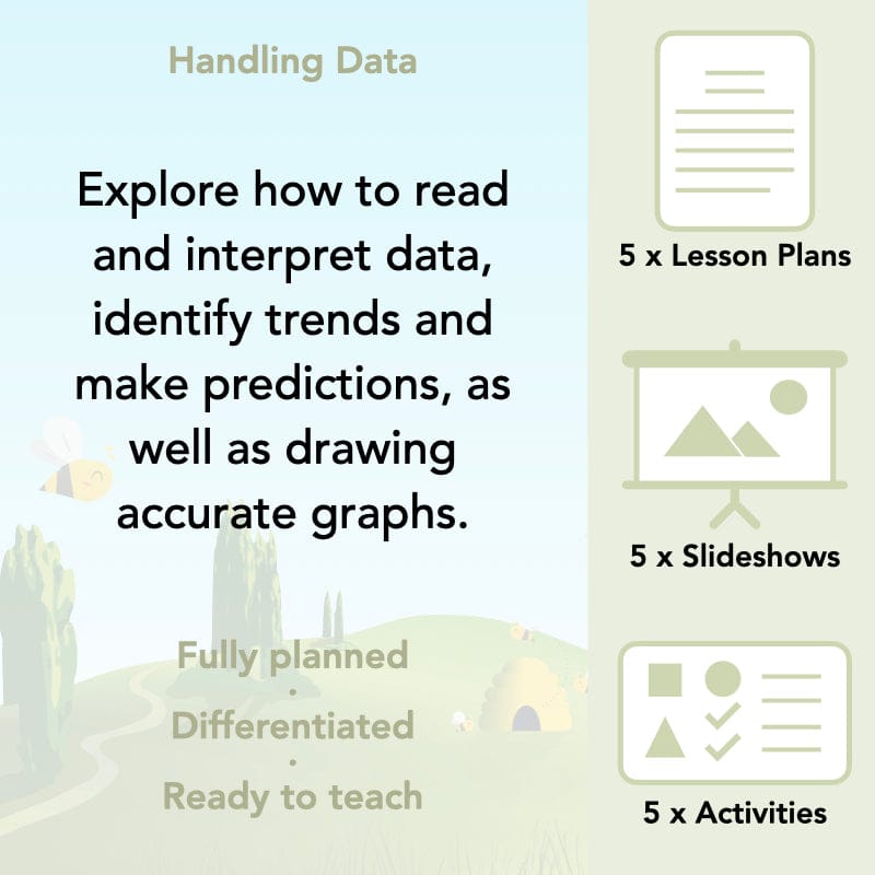 PlanBee Handling Data Year 4 Maths Lessons by PlanBee