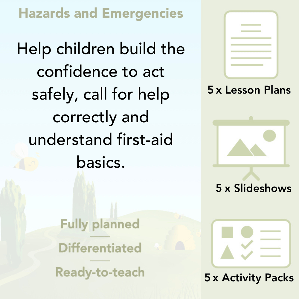 PlanBee First Aid KS2 Lesson Plans - PlanBee - Year 4 PSHE