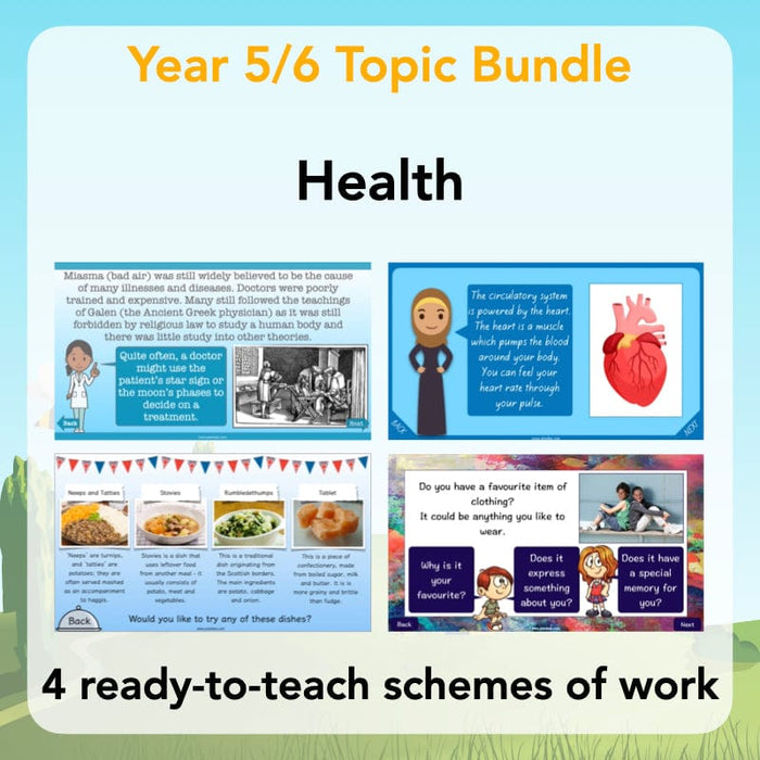 PlanBee KS2 Health Topic Bundle | PlanBee