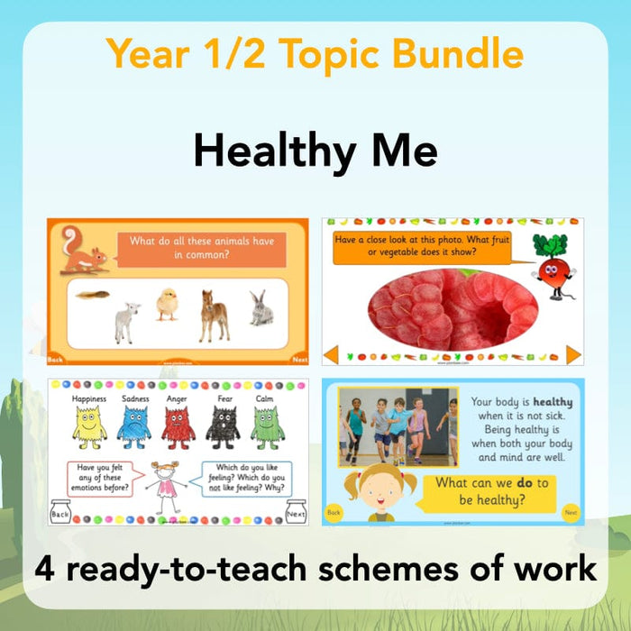 PlanBee Healthy Me KS1 Topic Bundle | PlanBee